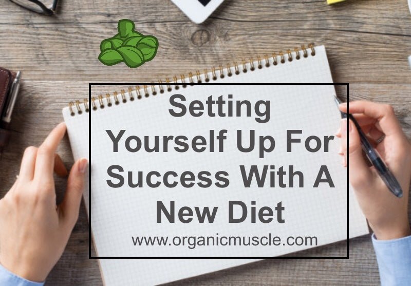 Setting Yourself Up For Success With A New Diet! - Organic Muscle Fitness Supplements