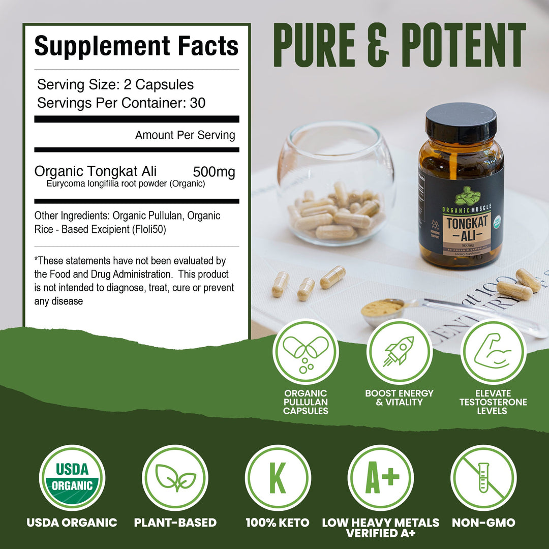 Organic Tongkat Ali - Organic Muscle Fitness SupplementsOrganic Muscle Fitness SupplementsOrganic Muscle Fitness Supplements