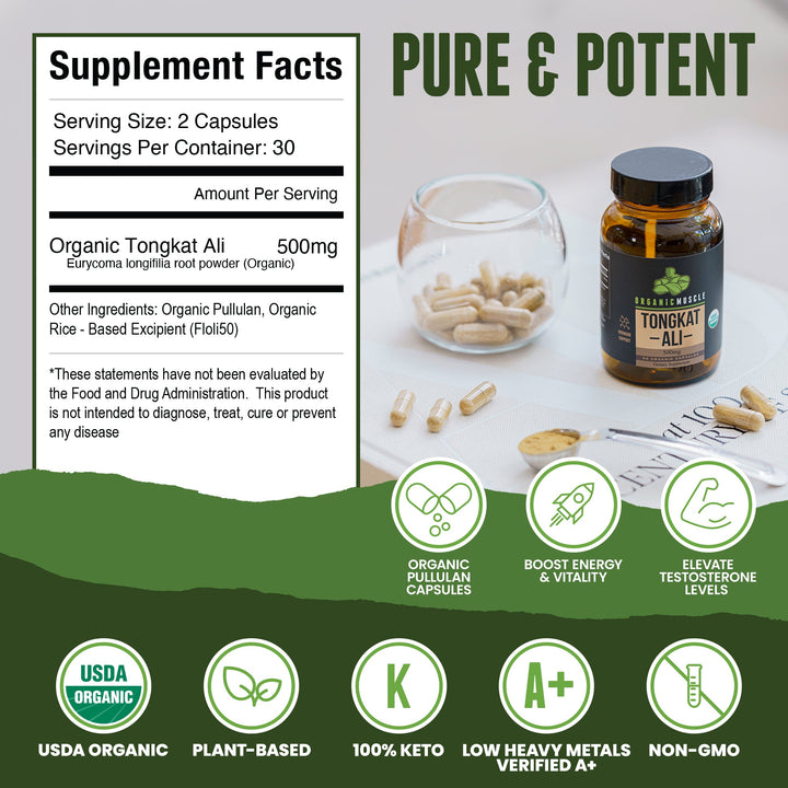 Organic Tongkat Ali - Organic Muscle Fitness SupplementsOrganic Muscle Fitness SupplementsOrganic Muscle Fitness Supplements