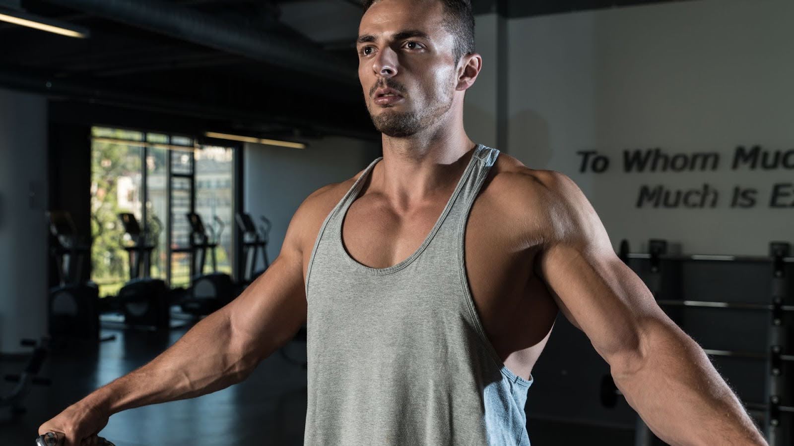 Defined Shoulders Men
