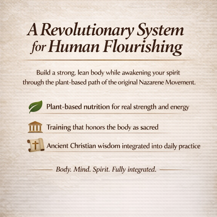 The Living Temple: Fitness & Nutrition Guide