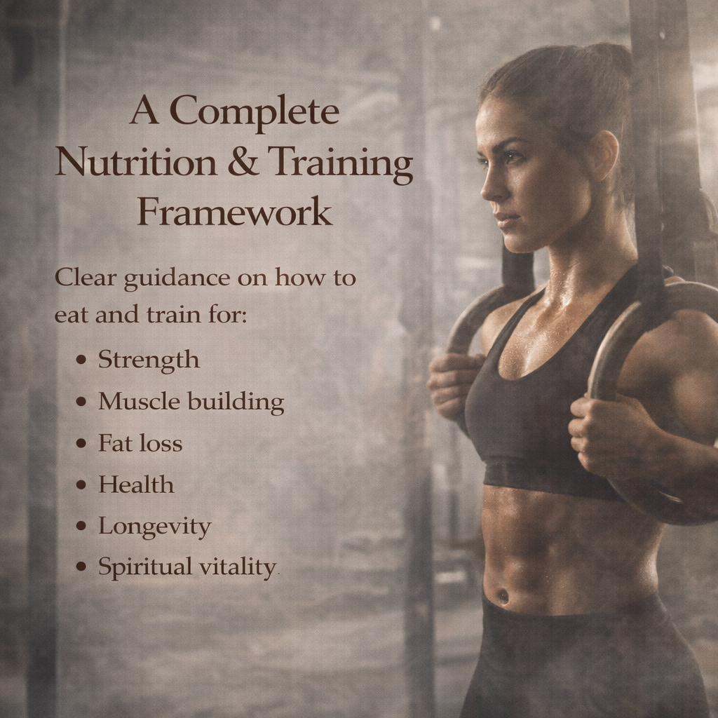 The Living Temple: Fitness & Nutrition Guide