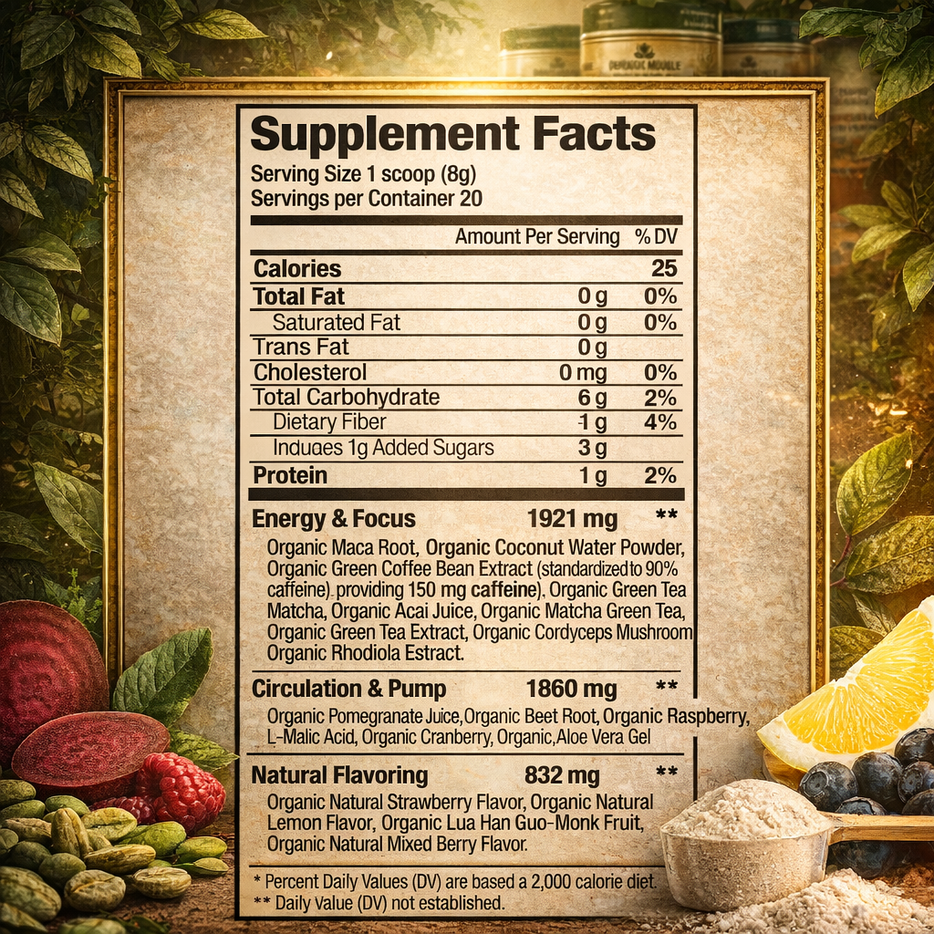 Pre-Workout - Strawberry Mango