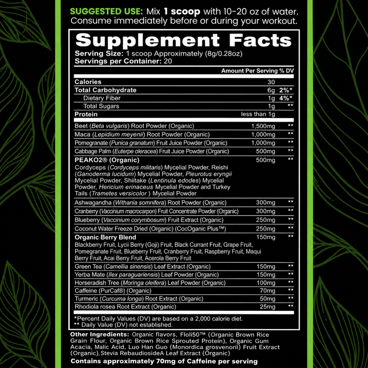 Pre-Workout I Lemon Berry
