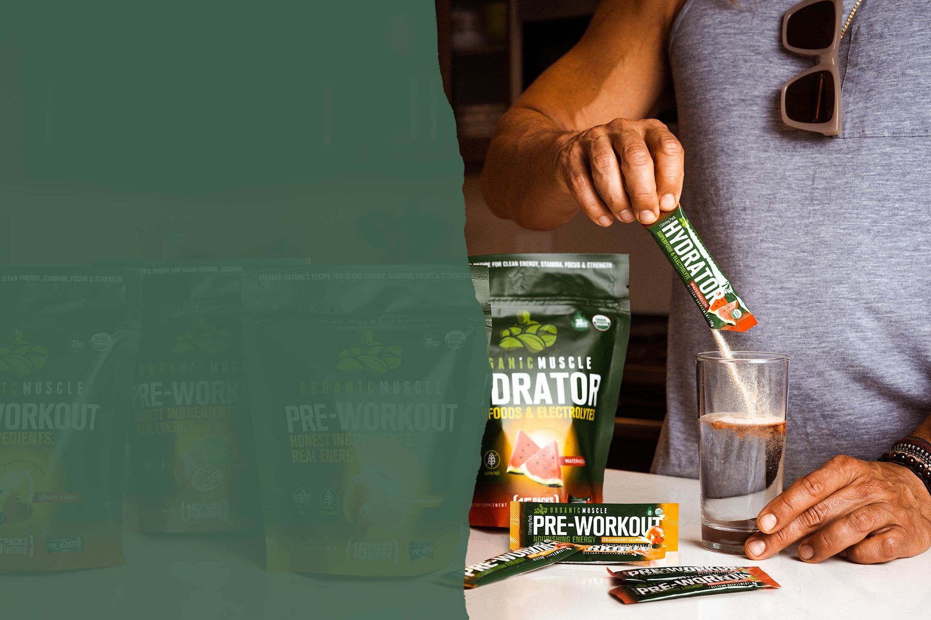 Organic Muscle - Certified Organic Fitness Supplements