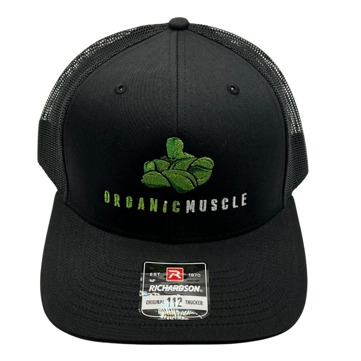 Organic Muscle Snapback Hat - Black - Organic Muscle Fitness SupplementsOrganic Muscle Fitness SupplementsOrganic Muscle Fitness Supplements