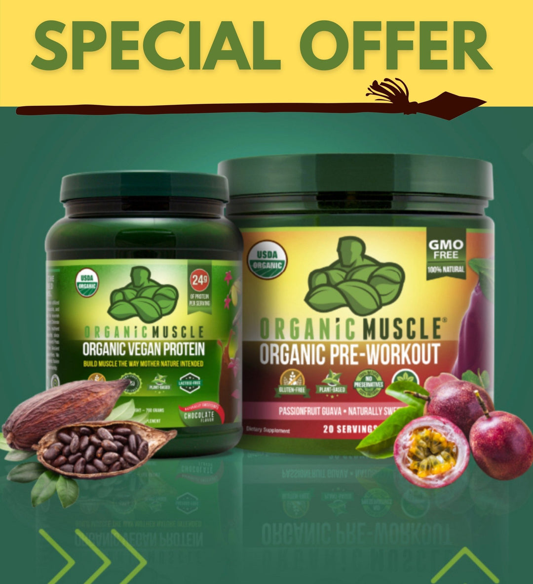 Organic Transformation special offer - Organic Muscle Fitness SupplementsOrganic Muscle Fitness SupplementsOrganic Muscle Fitness Supplements